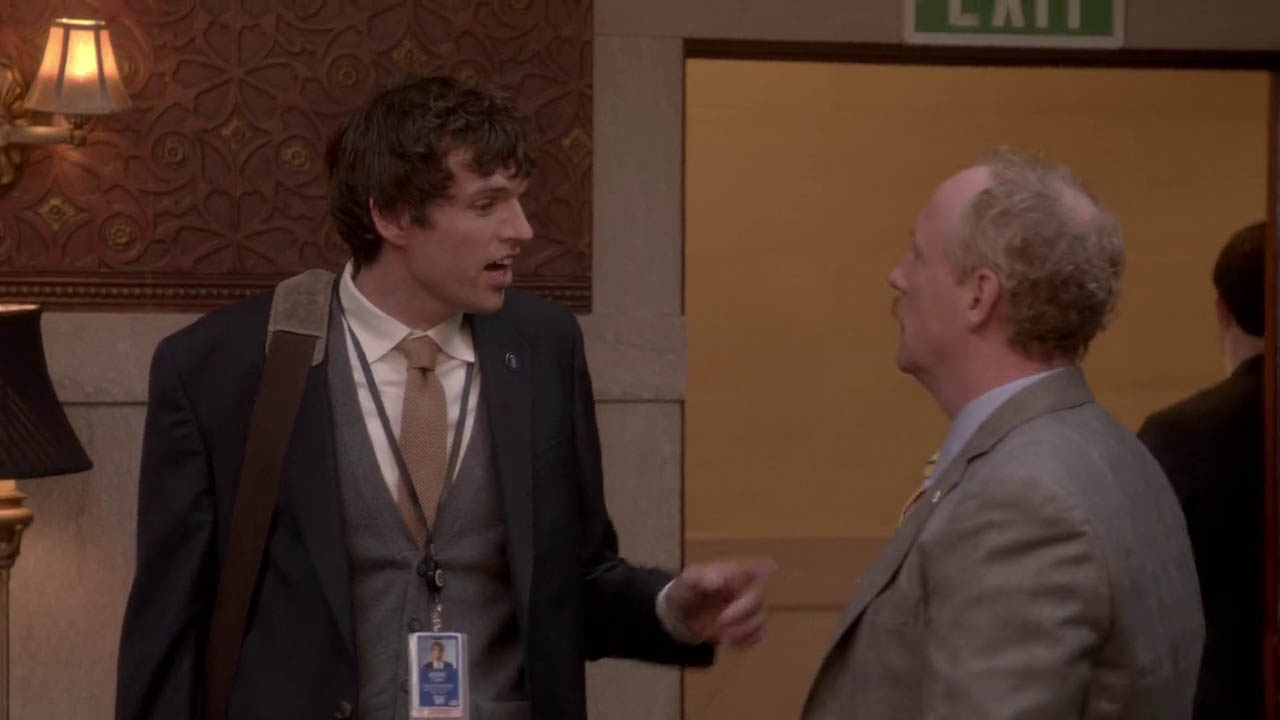 What, you work at the White House? Oh my god, can I blow you?